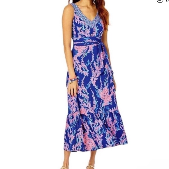 Lilly Pulitzer Dresses & Skirts - Lilly Pulitzer Madsen MIDI Dress